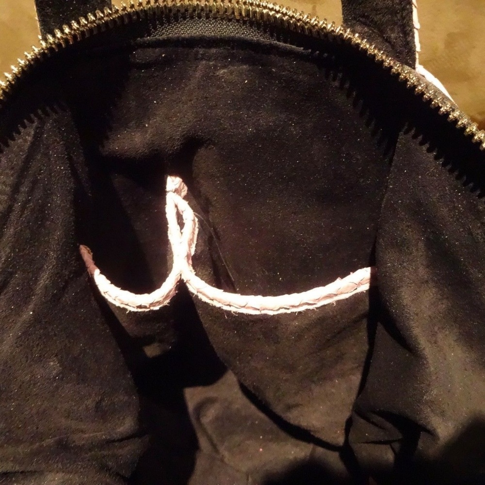 Sang A Mini Pop Bag In Lavender Python Rare! Mint! - image 8